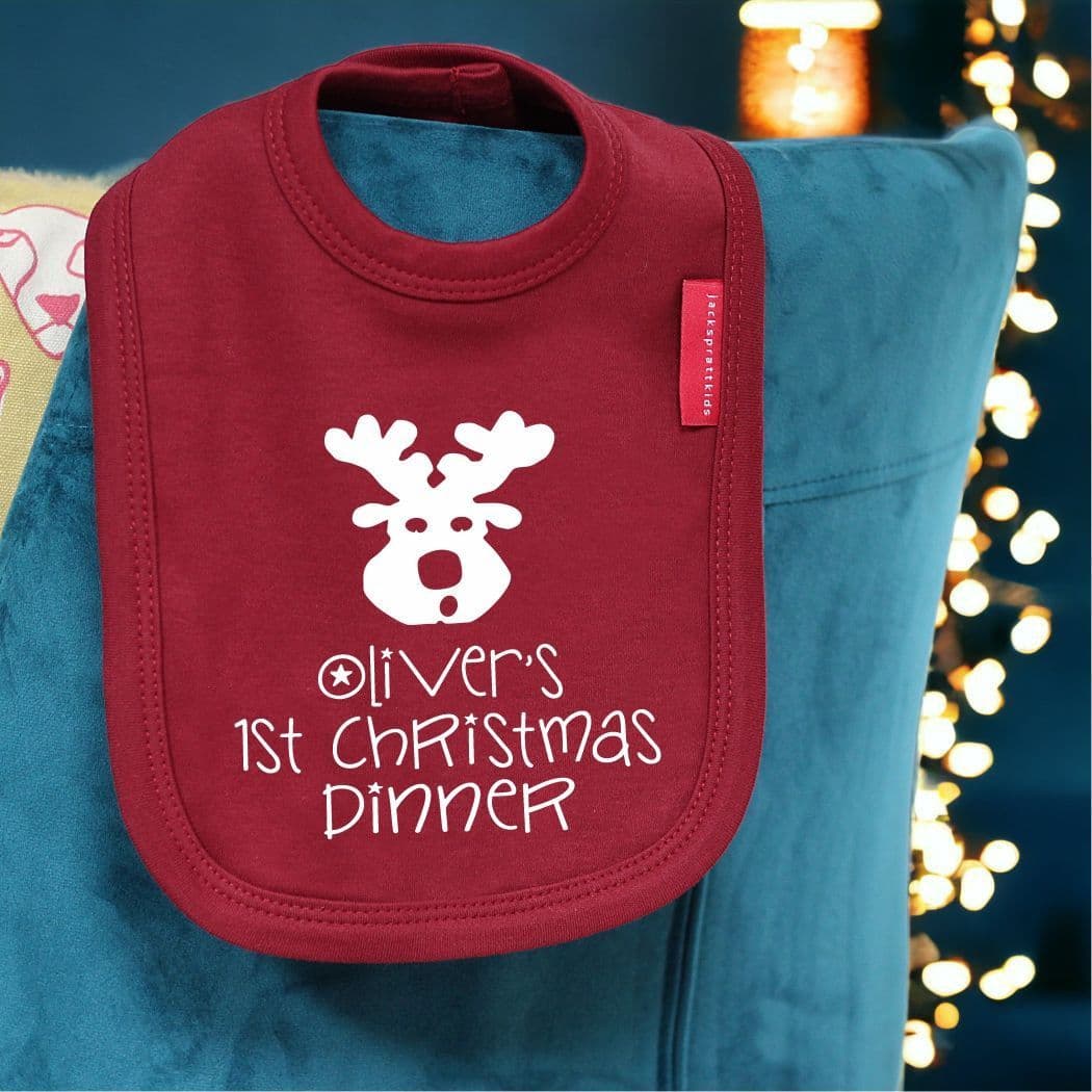 1st Christmas Dinner Bib - view 4
