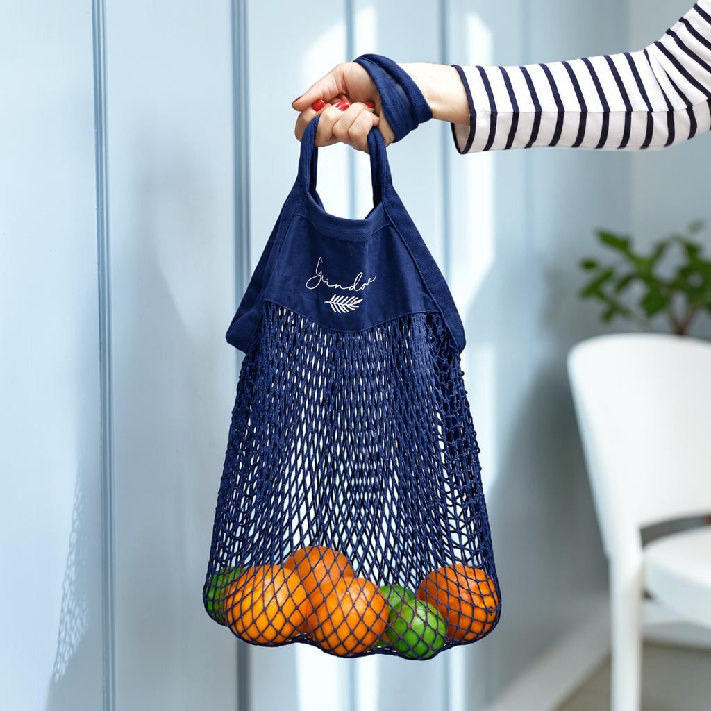 Personalised Organic Market Bag