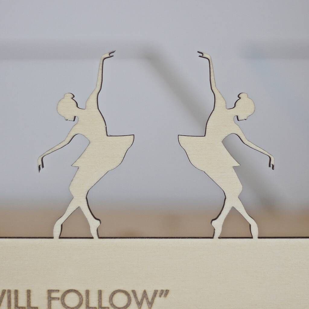Ballet Personalised Medal Hanger - view 4