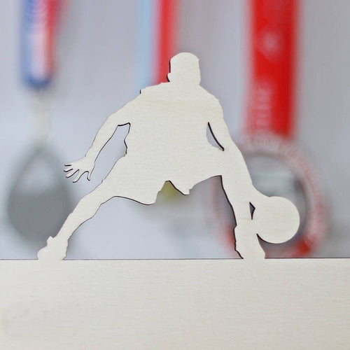 Basketball Medal Hanger - view 2