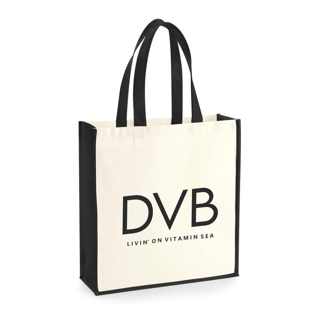 Big Initial Gallery Canvas Tote Bag - view 2