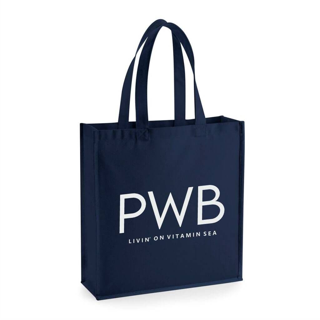 Big Initial Gallery Canvas Tote Bag - view 4