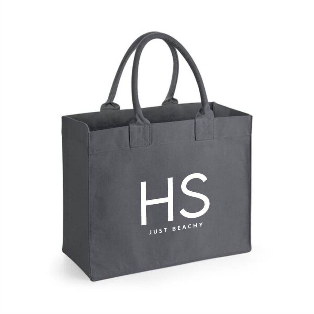 Big Initial Resort Canvas Bag - view 5