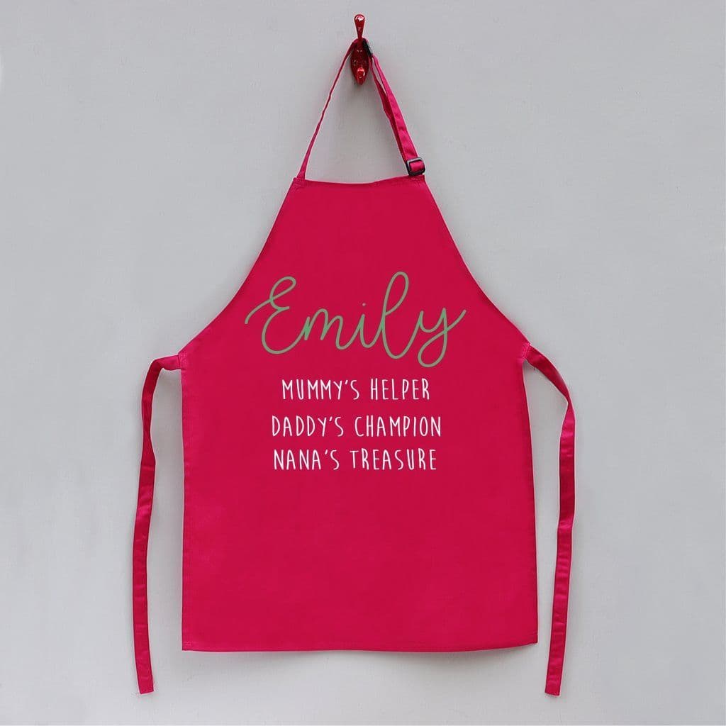 Child's Personalised Name Cooking Apron - view 5