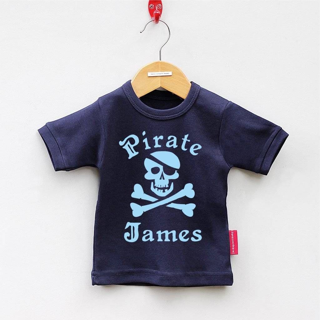Children's Personalised Short Sleeved Pirate T Shirt - view 10