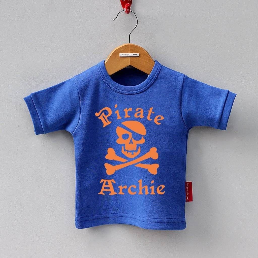 Children's Personalised Short Sleeved Pirate T Shirt - view 5