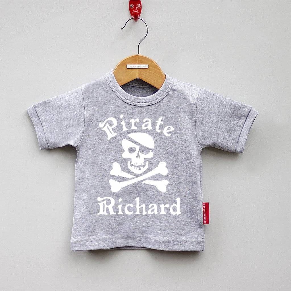 Children's Personalised Short Sleeved Pirate T Shirt - view 6