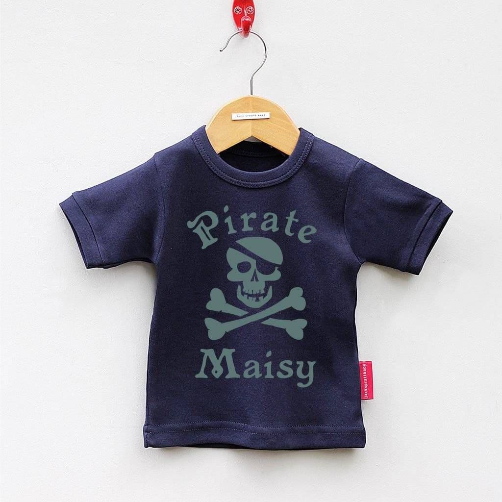 Children's Personalised Short Sleeved Pirate T Shirt - view 7