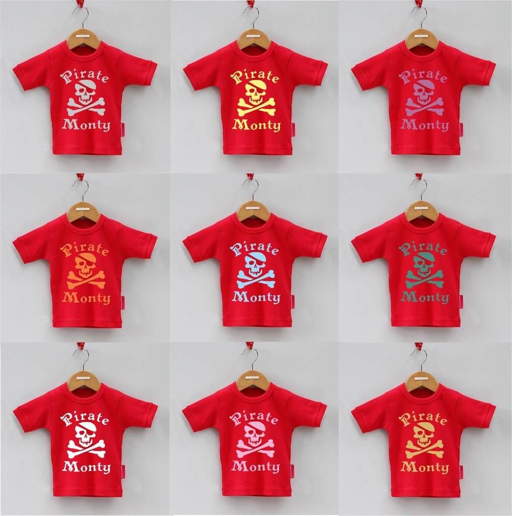 Children's Personalised Short Sleeved Pirate T Shirt - view 8