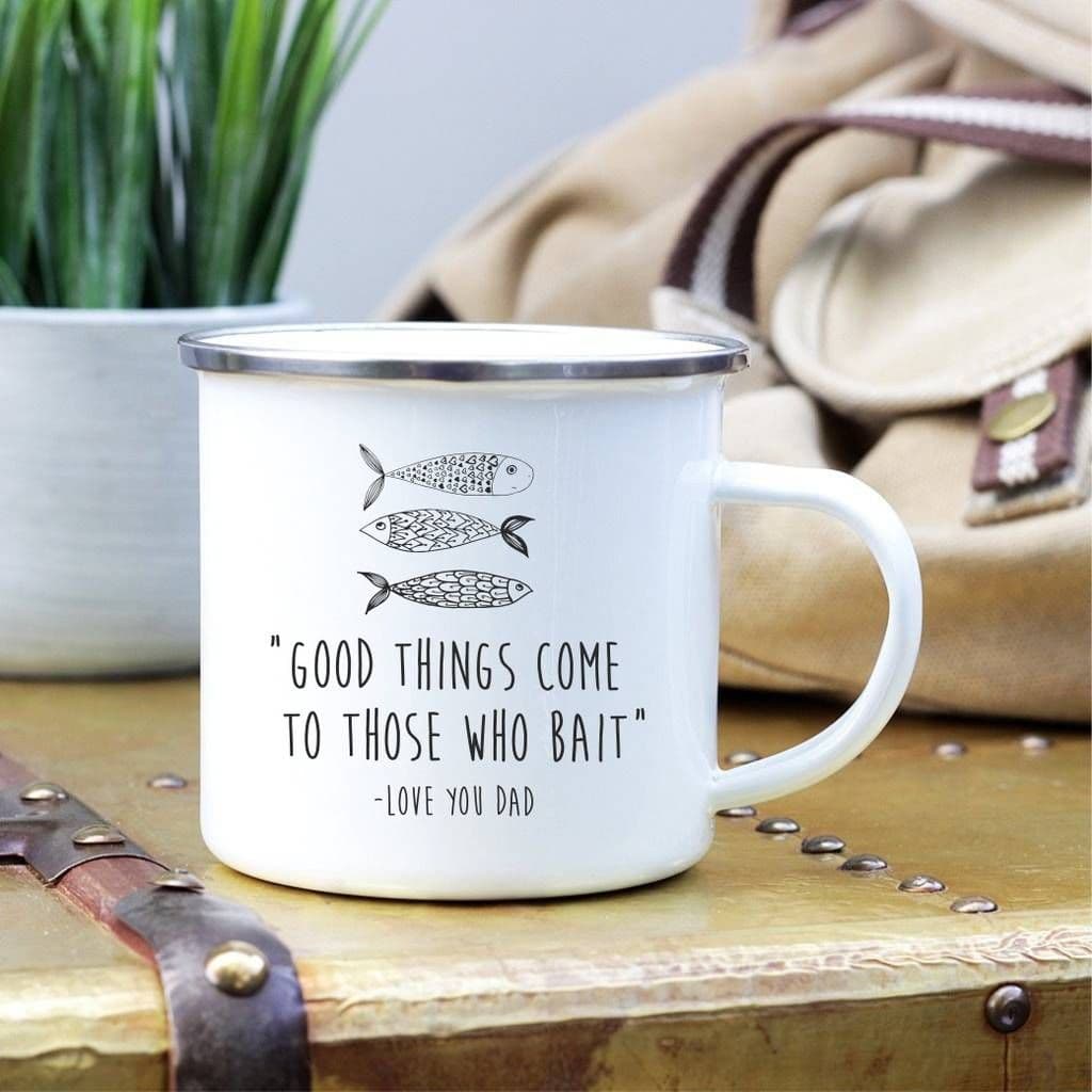 Fishermans Enamel Mug