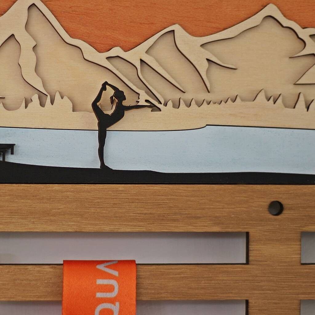Gymnast 3D Medal Hanger - view 3