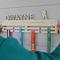 Ice Hockey Personalised Medal Hanger