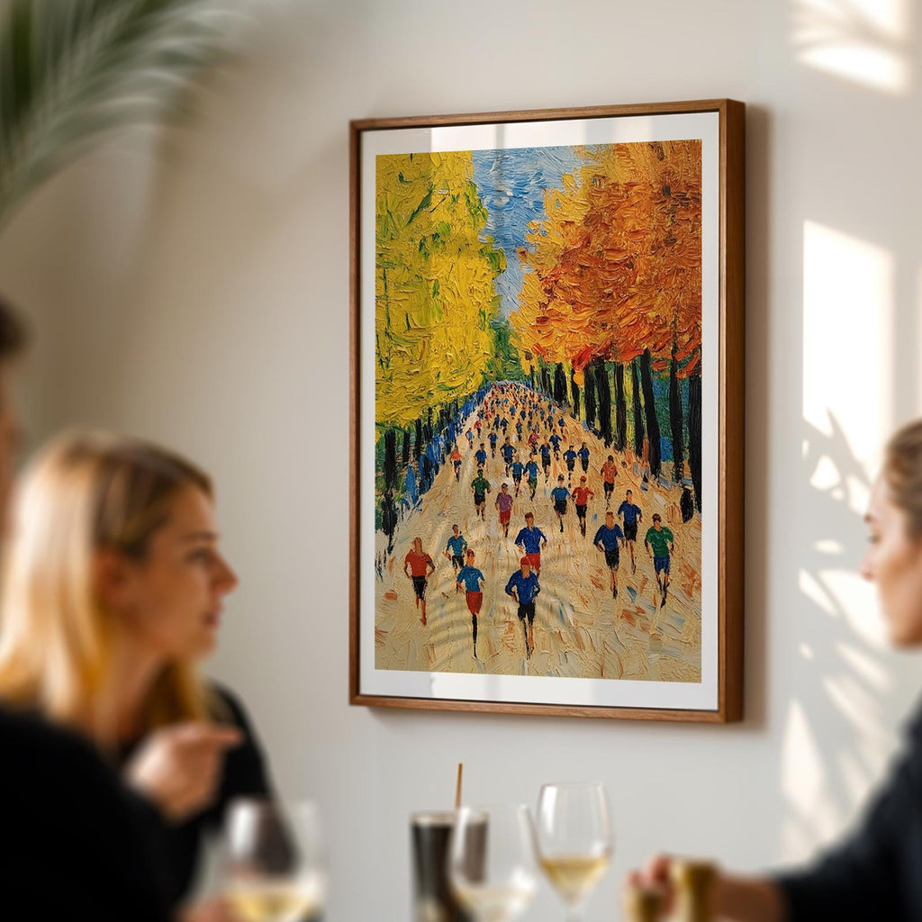 Running Art Print – Motivational Runner