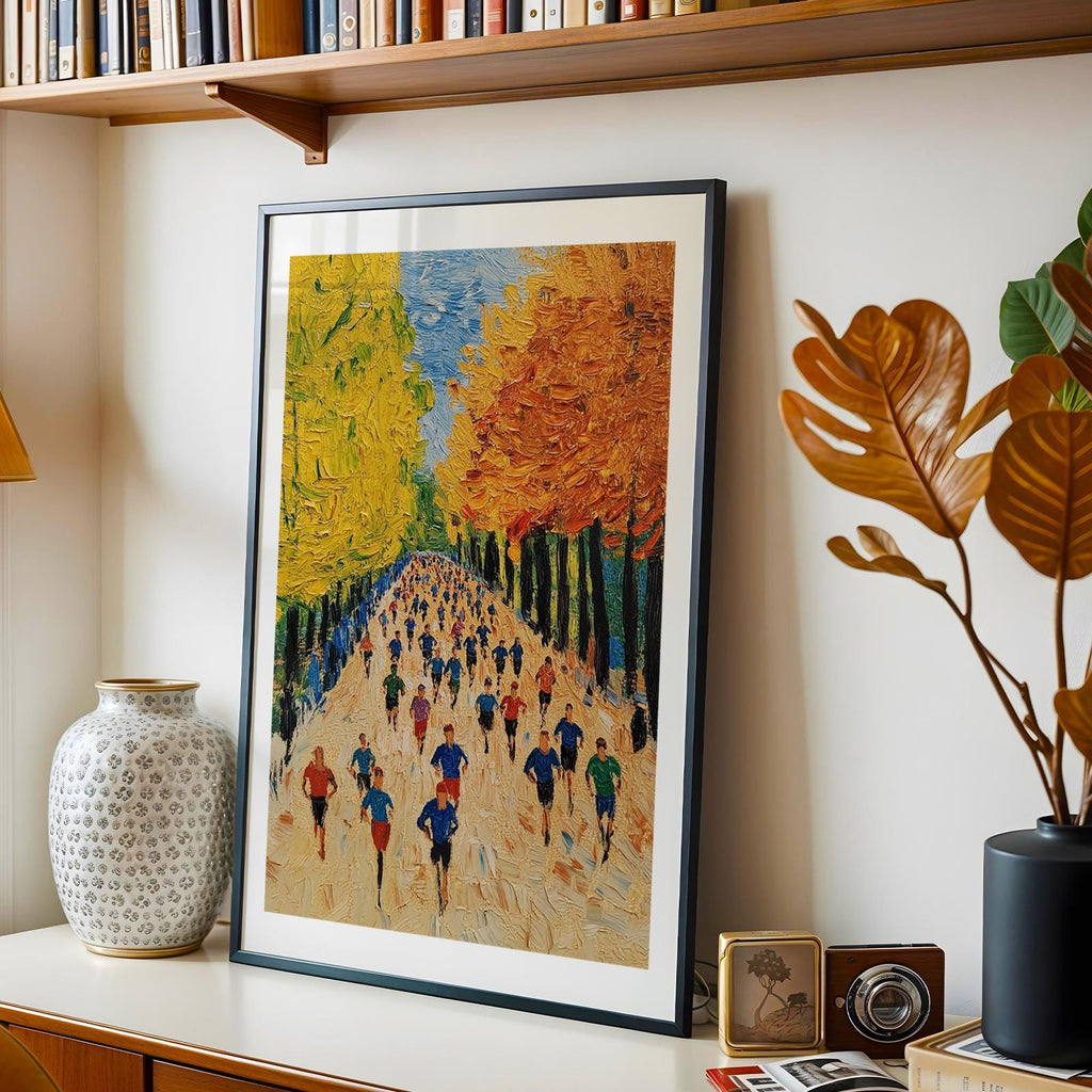 Running Art Print – Motivational Runner