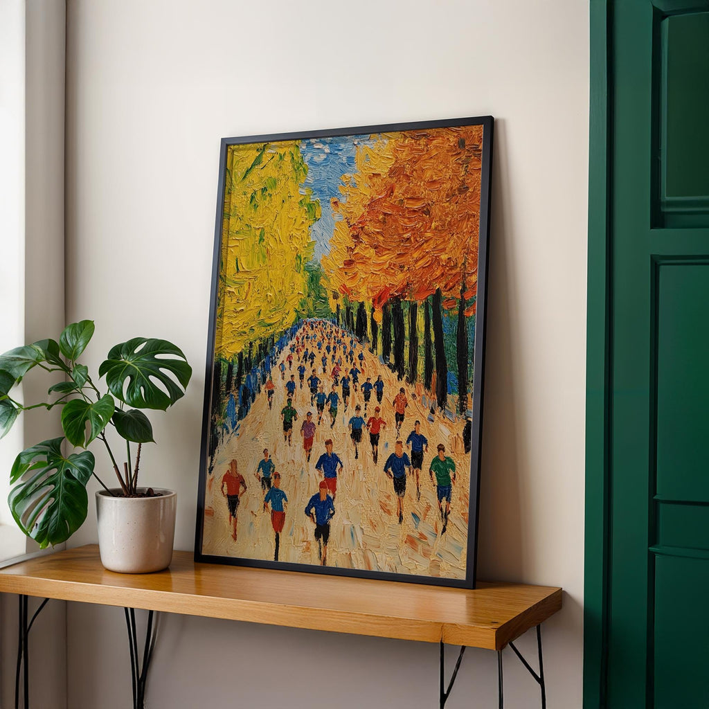 Running Art Print – Motivational Runner