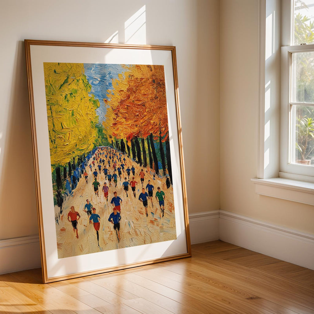 Running Art Print – Motivational Runner