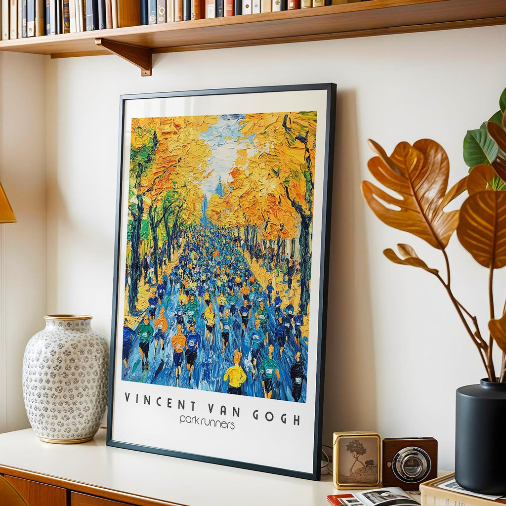 Parkrun Art Print – Van Gogh Style