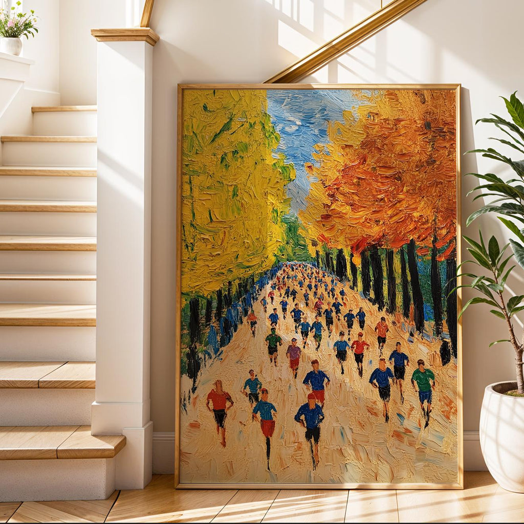 Running Art Print – Motivational Runner