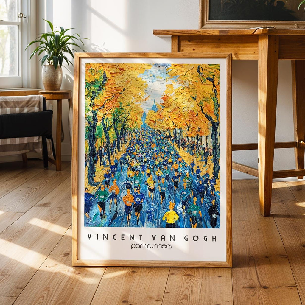 Parkrun Art Print – Van Gogh Style