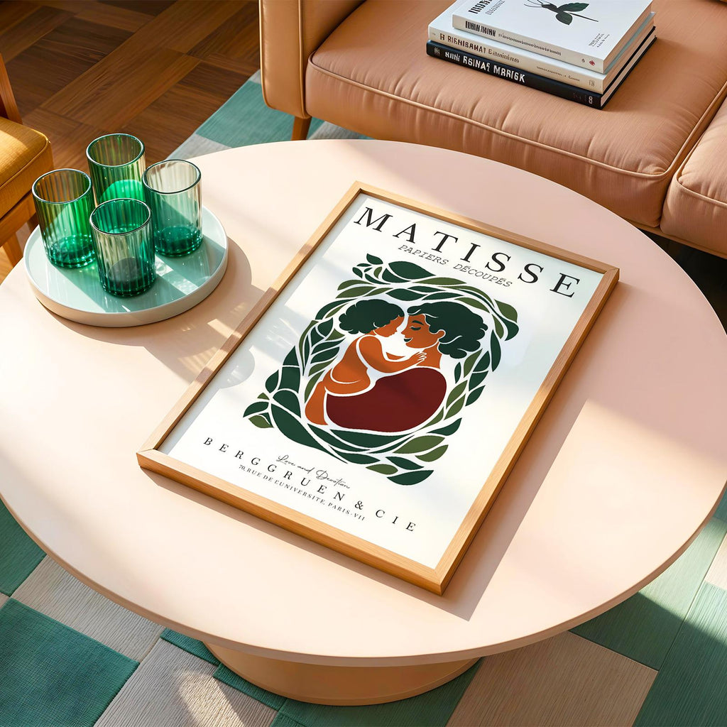 Love and Devotion Art Print – Matisse Inspired