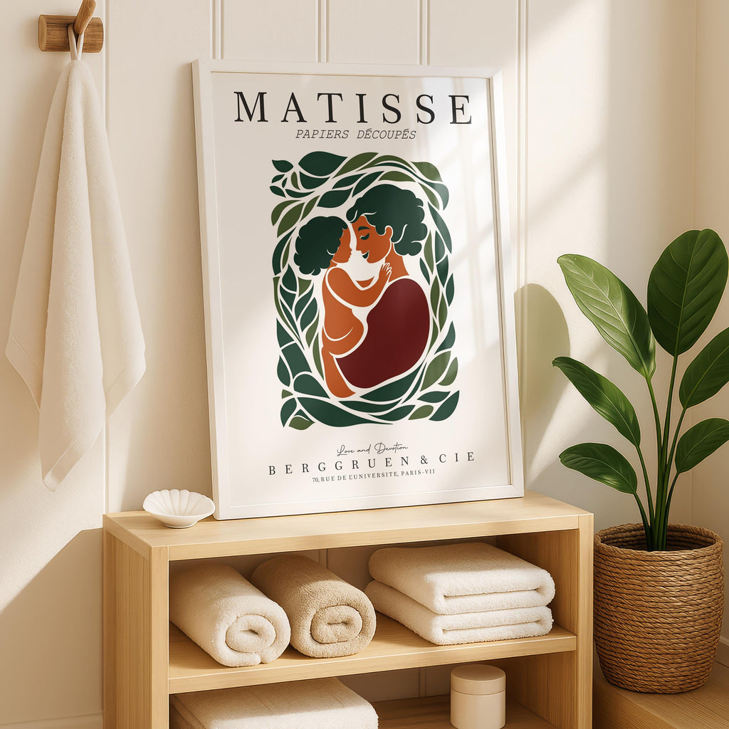 Love and Devotion Art Print – Matisse Inspired