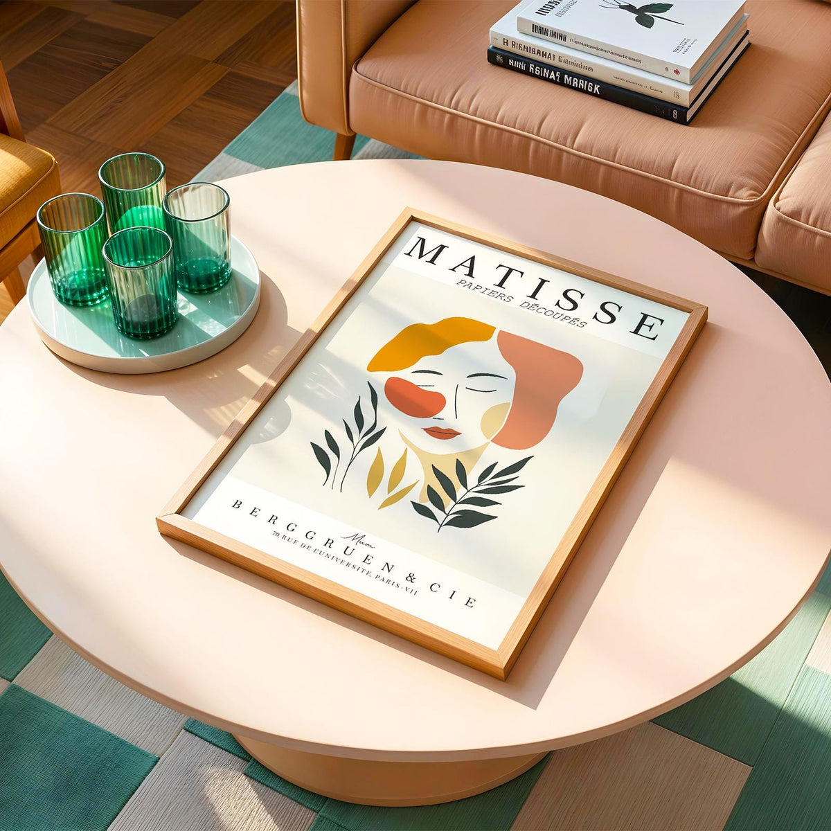 Mum Art Print – Matisse Inspired