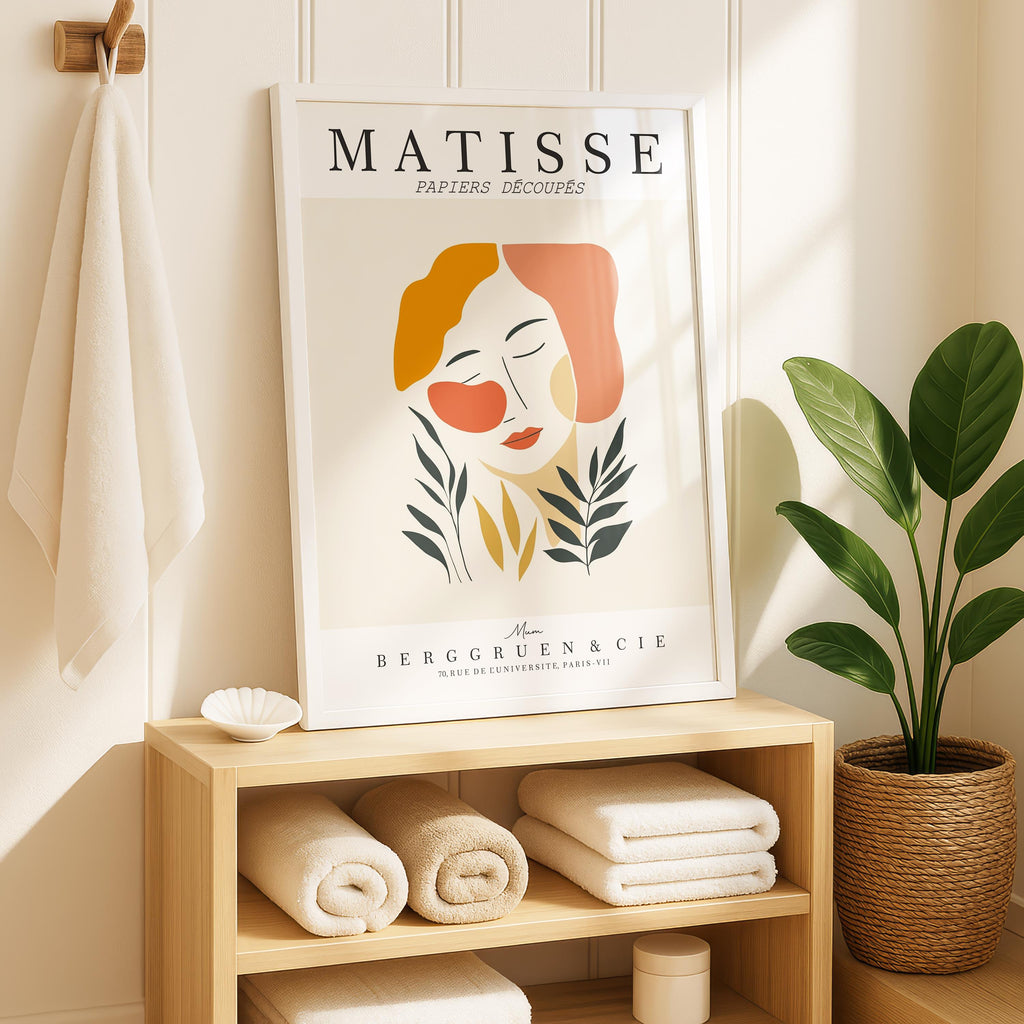 Mum Art Print – Matisse Inspired