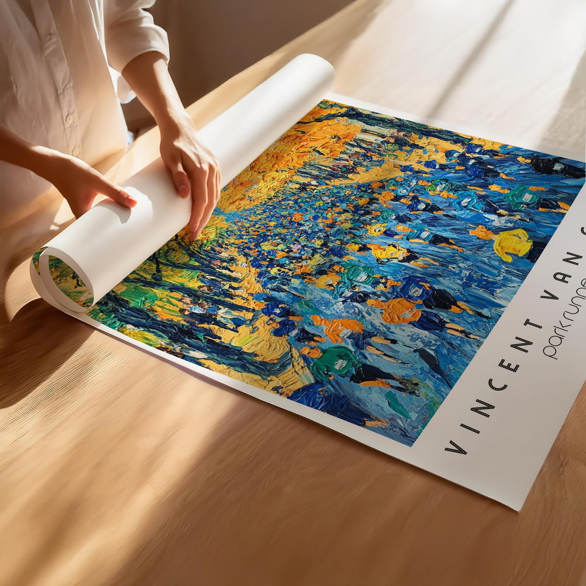 Parkrun Art Print – Van Gogh Style