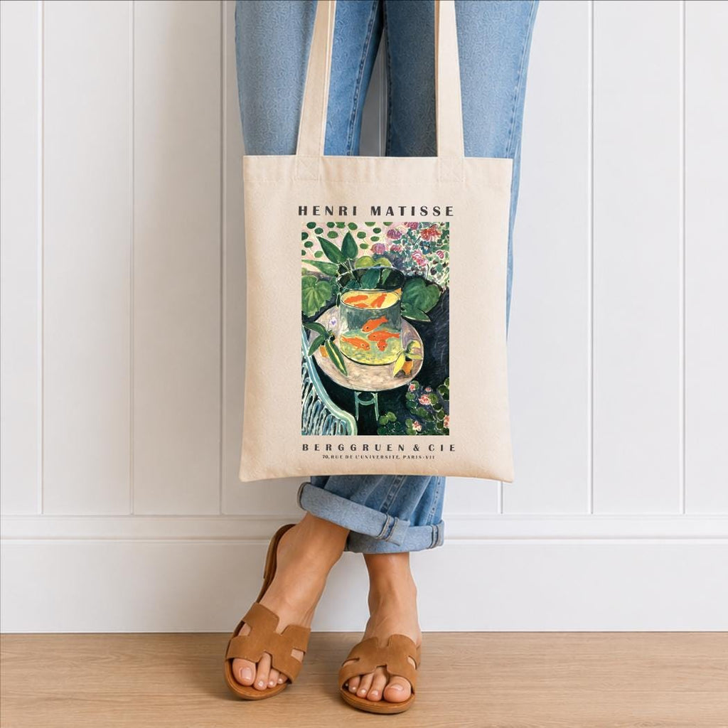 Henri Matisse Goldfish Organic Tote Bag