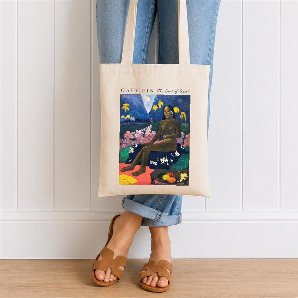 Paul Gauguin The Seed of the Areoi Organic Tote Bag