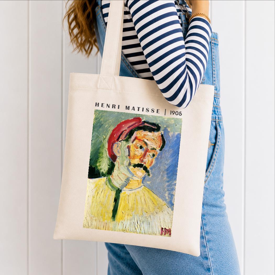 Henri Matisse Portrait Organic Tote Bag
