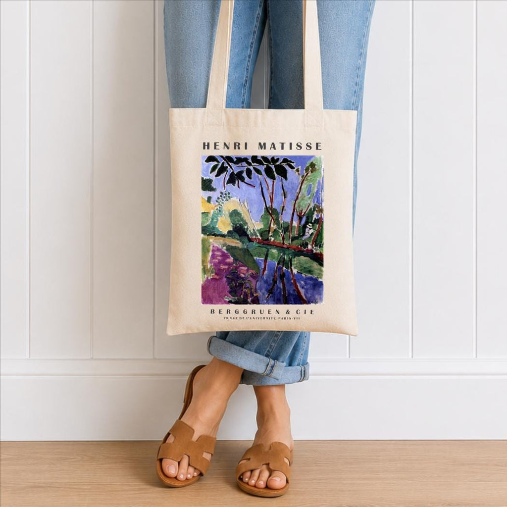 Henri Matisse La Berge Organic Tote Bag