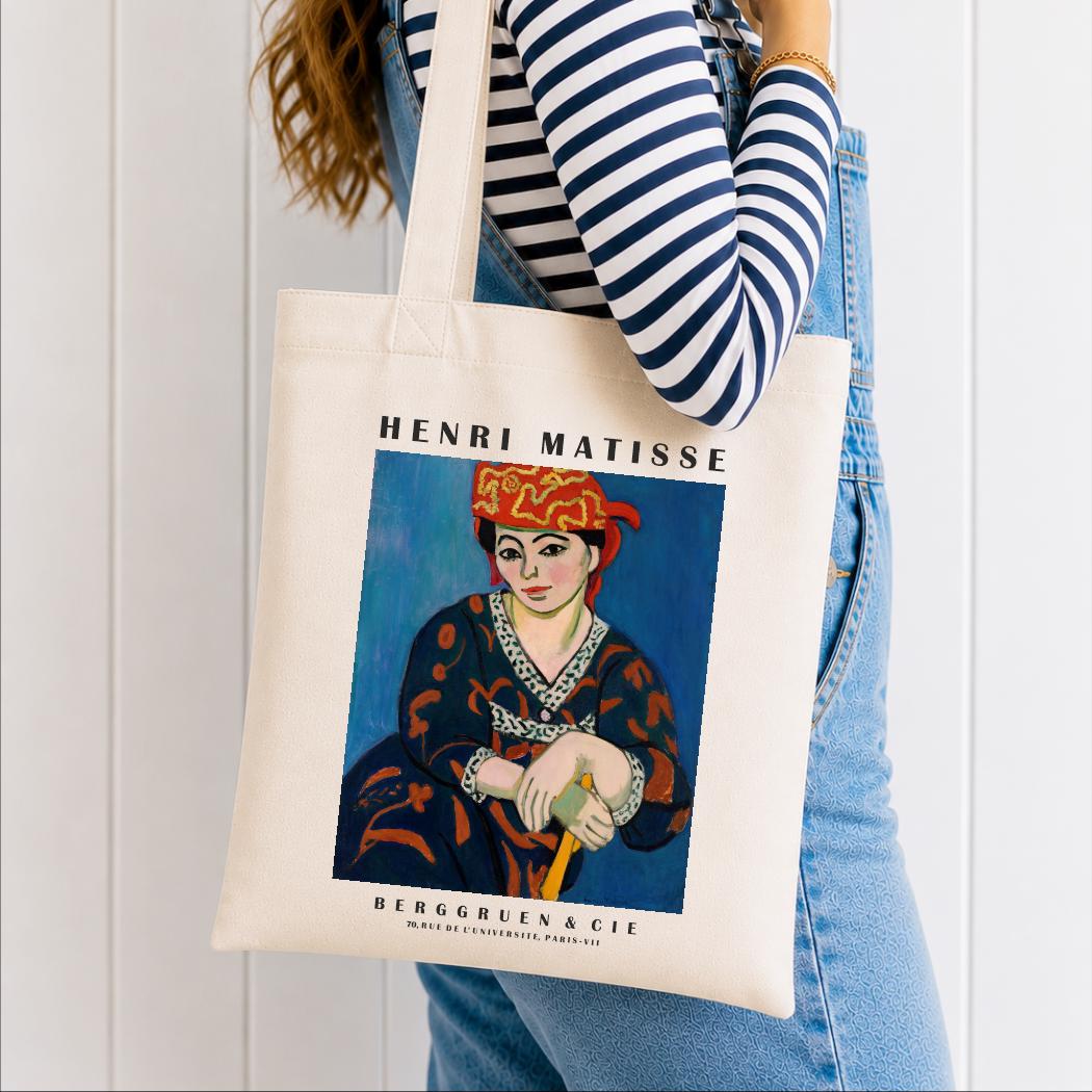 Henri Matisse Le Madras Rouge Tote Bag