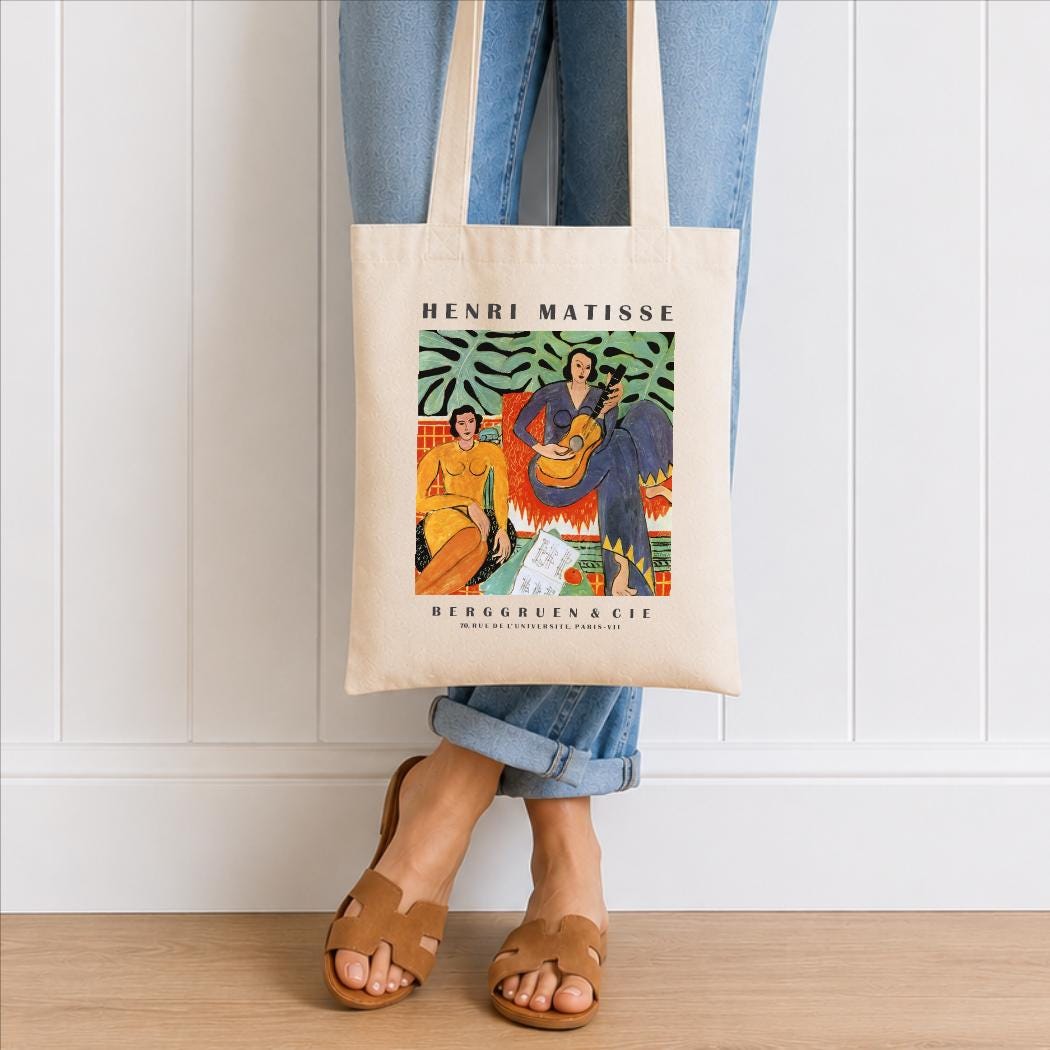 Henri Matisse Music Organic Tote Bag