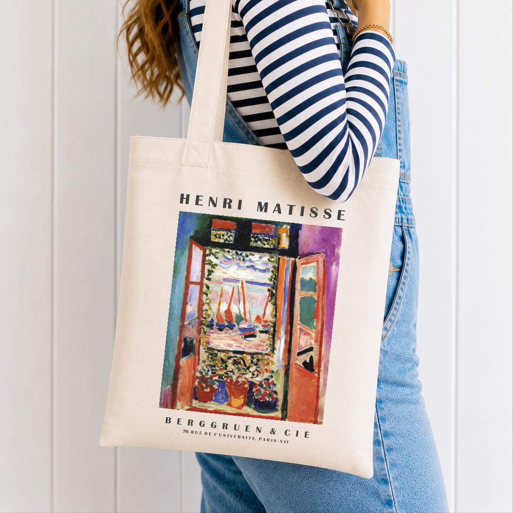 Henri Matisse Open Window Collioure Tote Bag