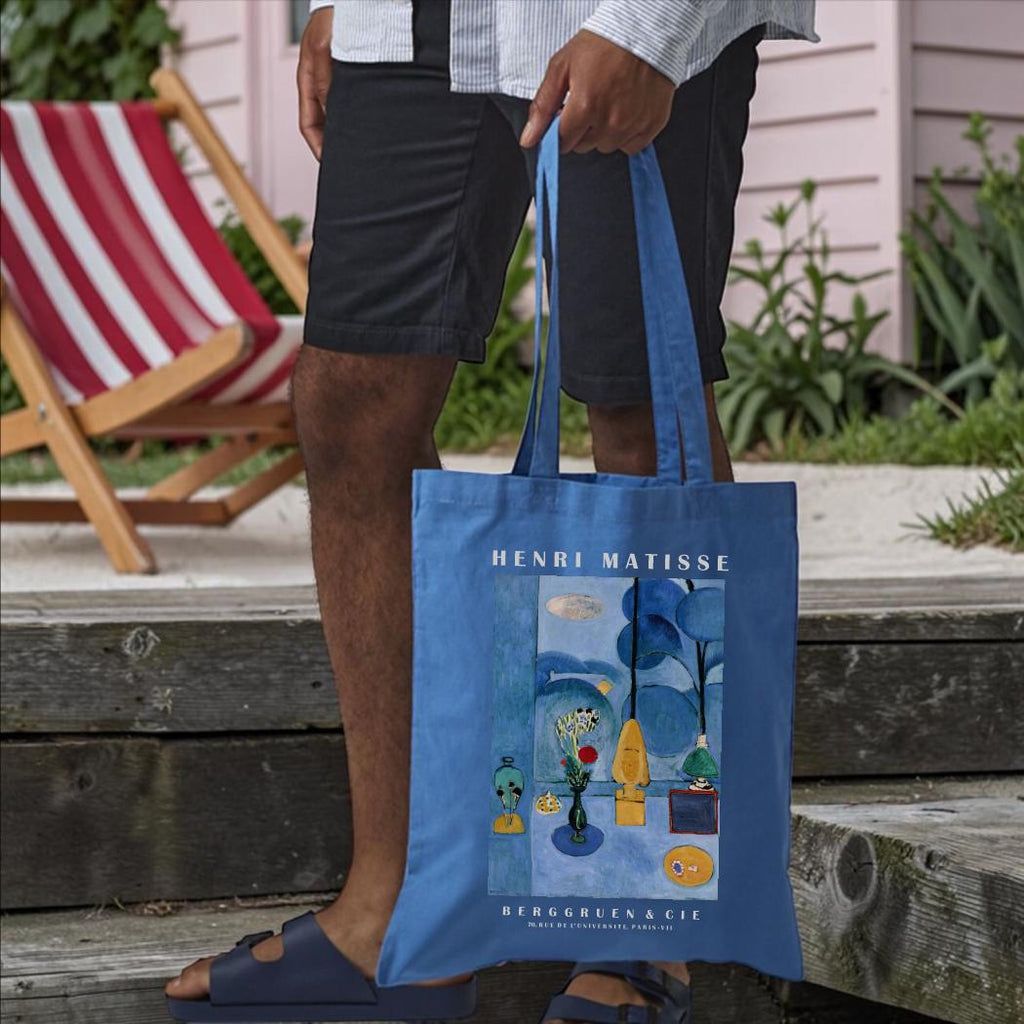 Henri Matisse Blue Window Organic Tote Bag