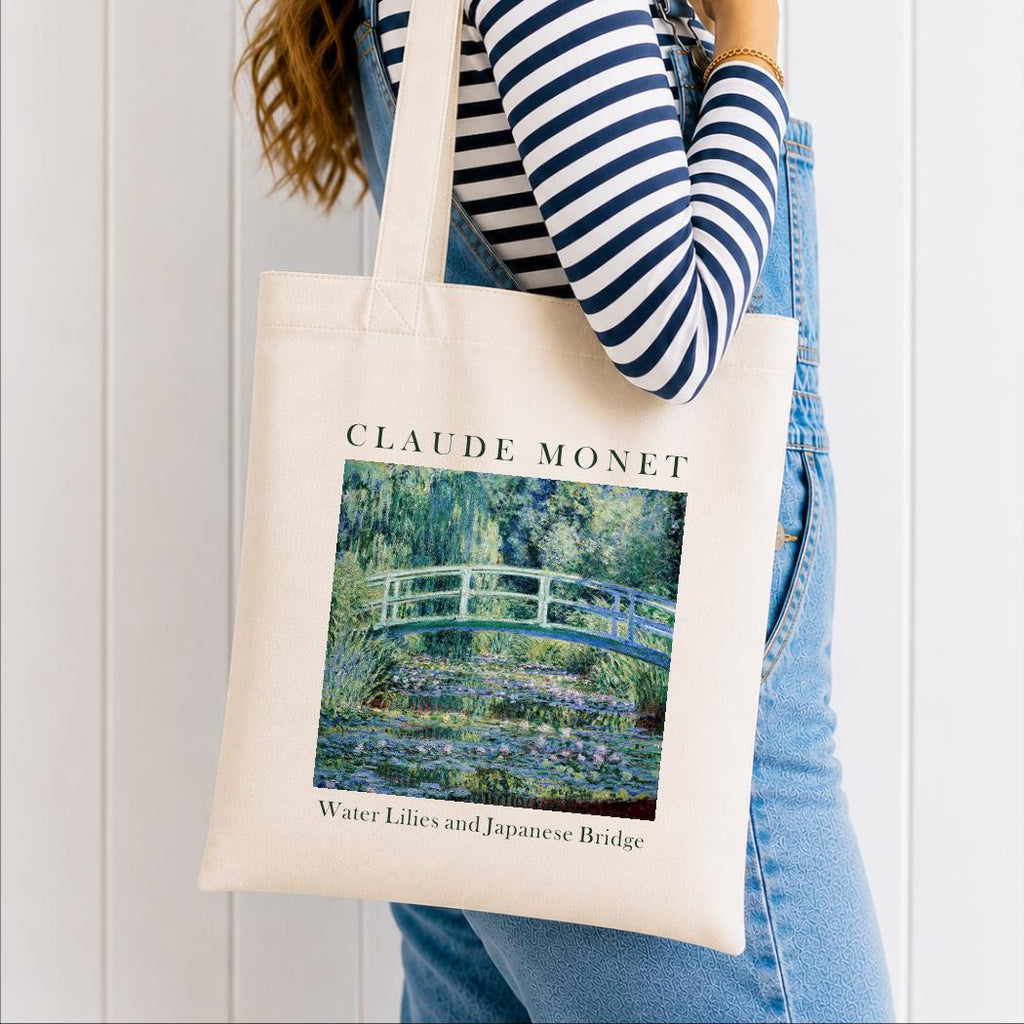 Claude Monet Water Lilies Tote Bag