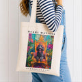 Labradoodle Tote Bag – Matisse-Inspired Dog Art