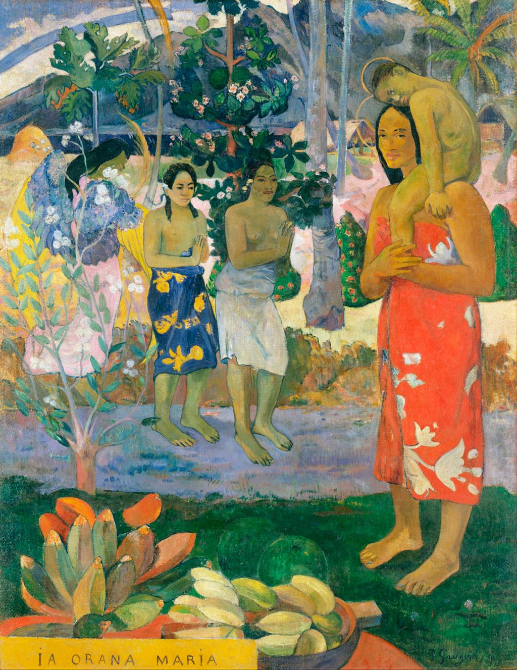 Paul Gauguin Hail Mary Organic Tote Bag