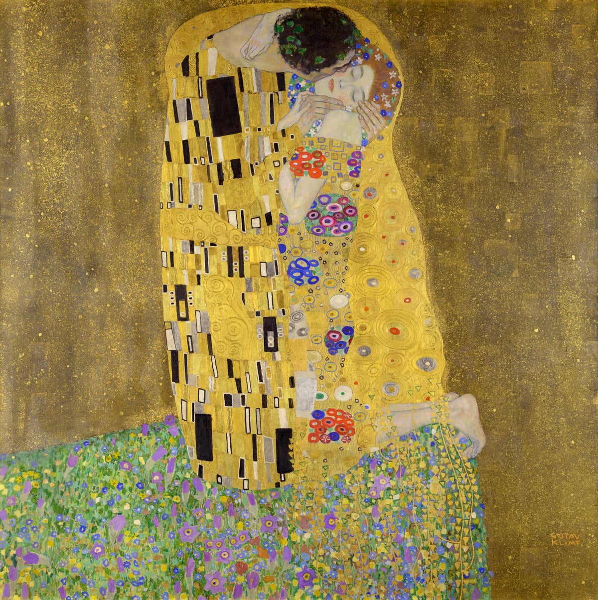 Gustav Klimt The Kiss Tote Bag