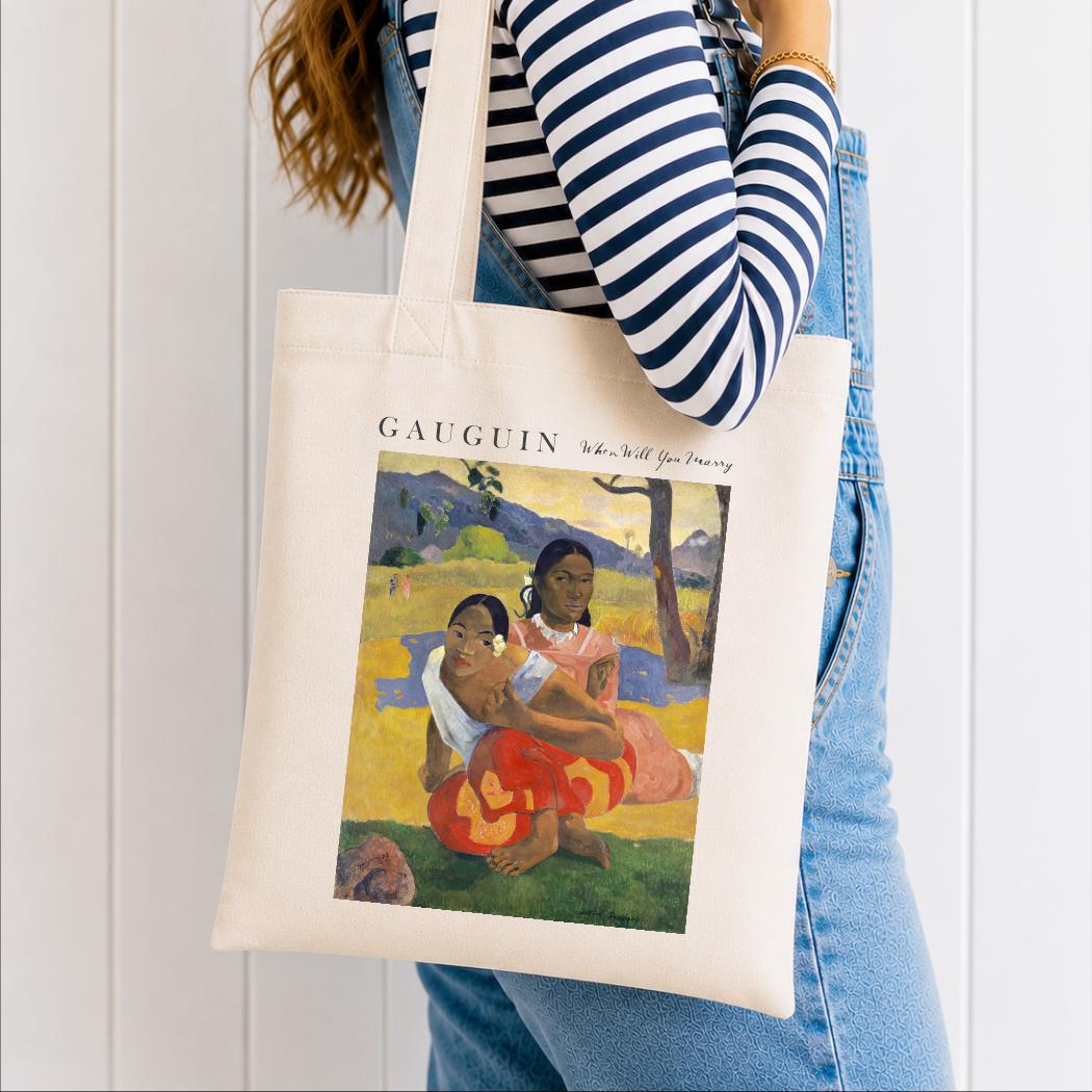 Paul Gauguin When Will You Marry Organic Tote Bag