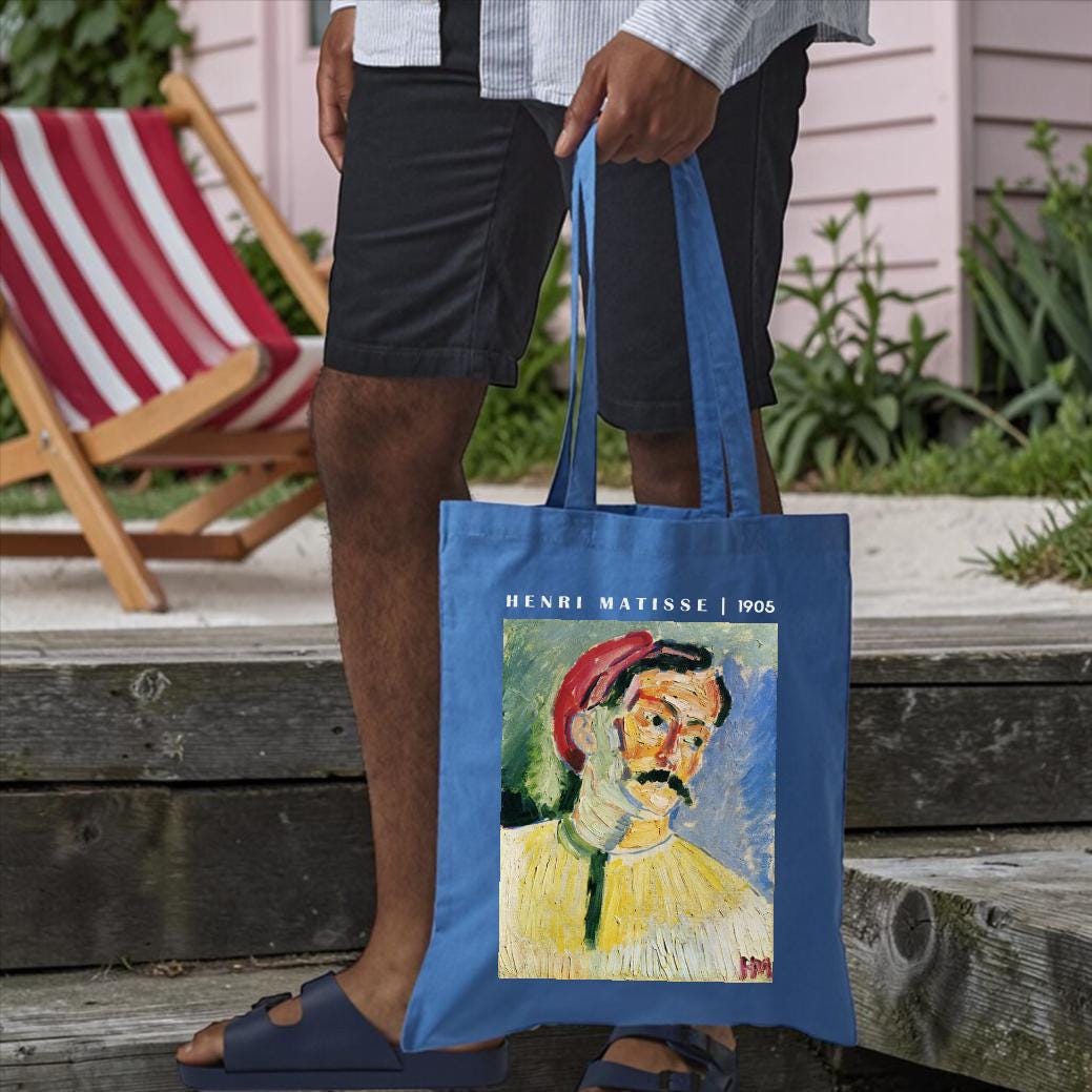 Henri Matisse Portrait Organic Tote Bag