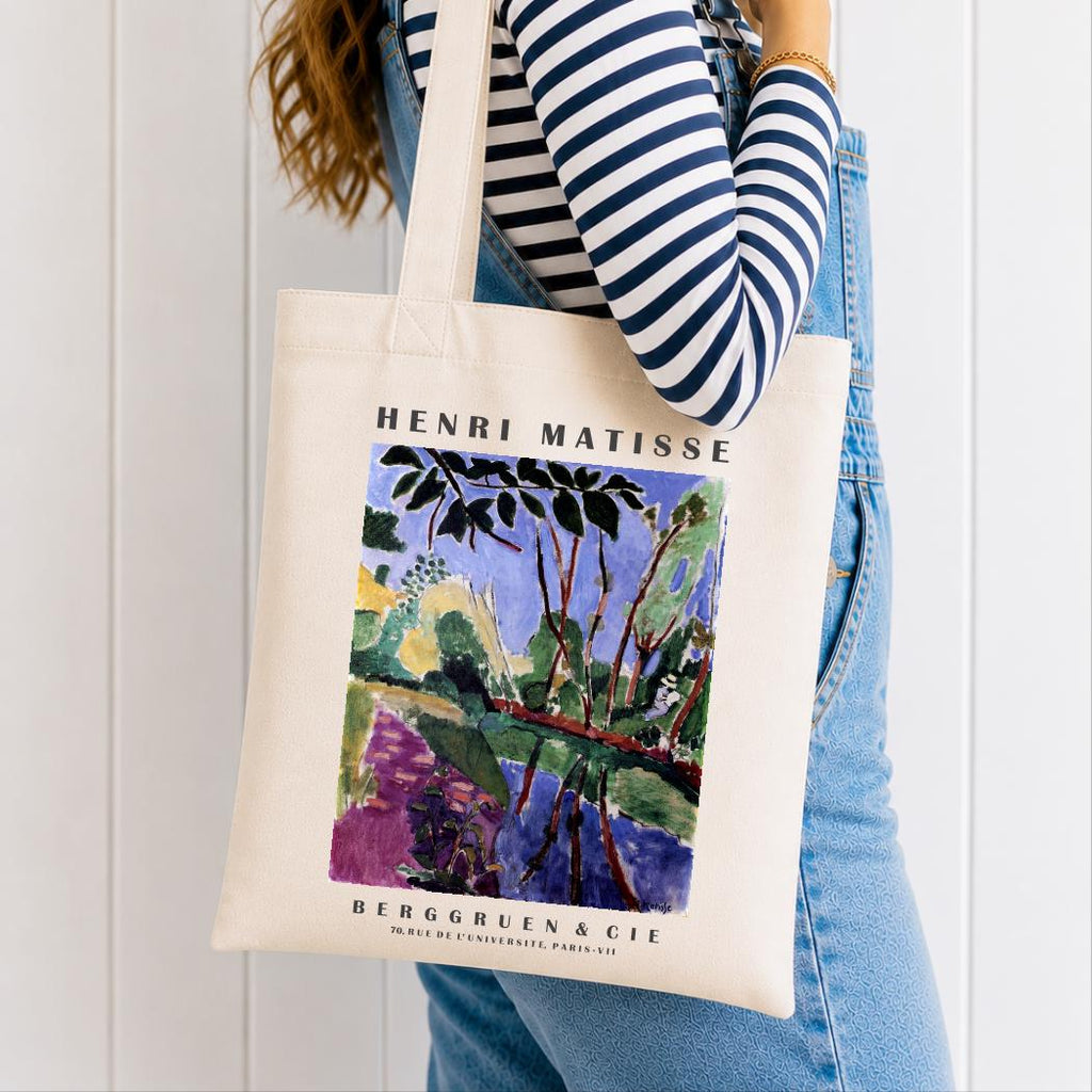 Henri Matisse La Berge Organic Tote Bag