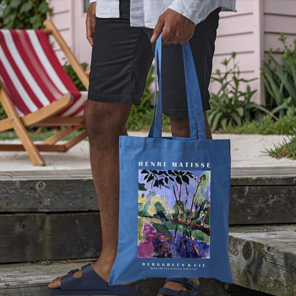 Henri Matisse La Berge Organic Tote Bag