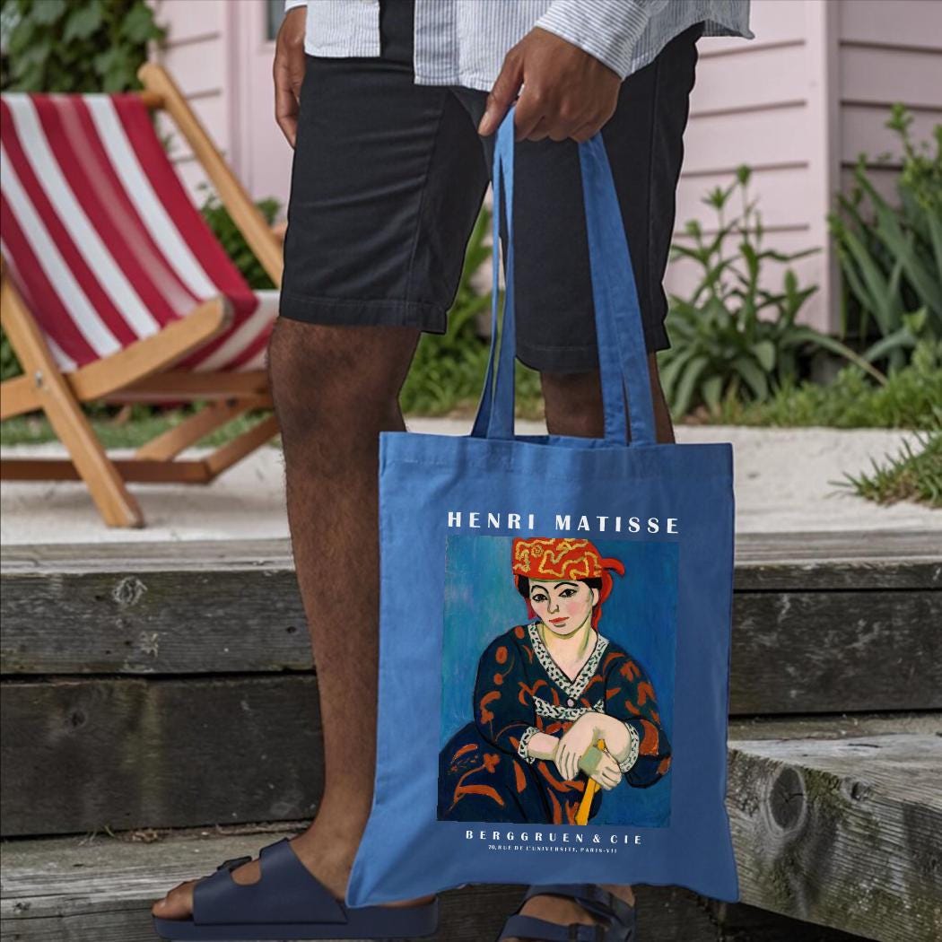 Henri Matisse Le Madras Rouge Tote Bag