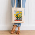 Claude Monet Bouquet of Sunflowers Tote Bag