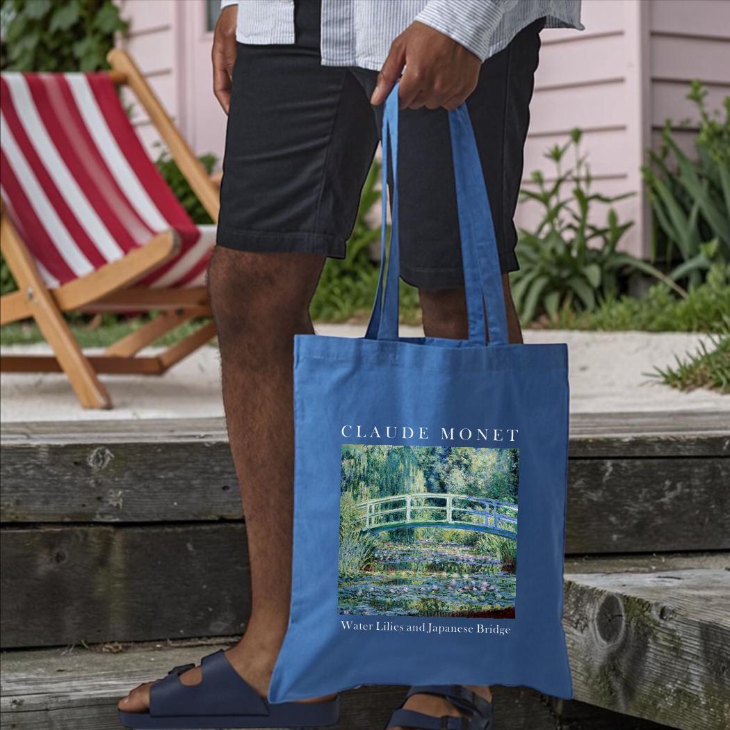Claude Monet Water Lilies Tote Bag