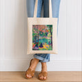 Matisse Inspired Yoga and Meditation Luxury Organic Tote Bag