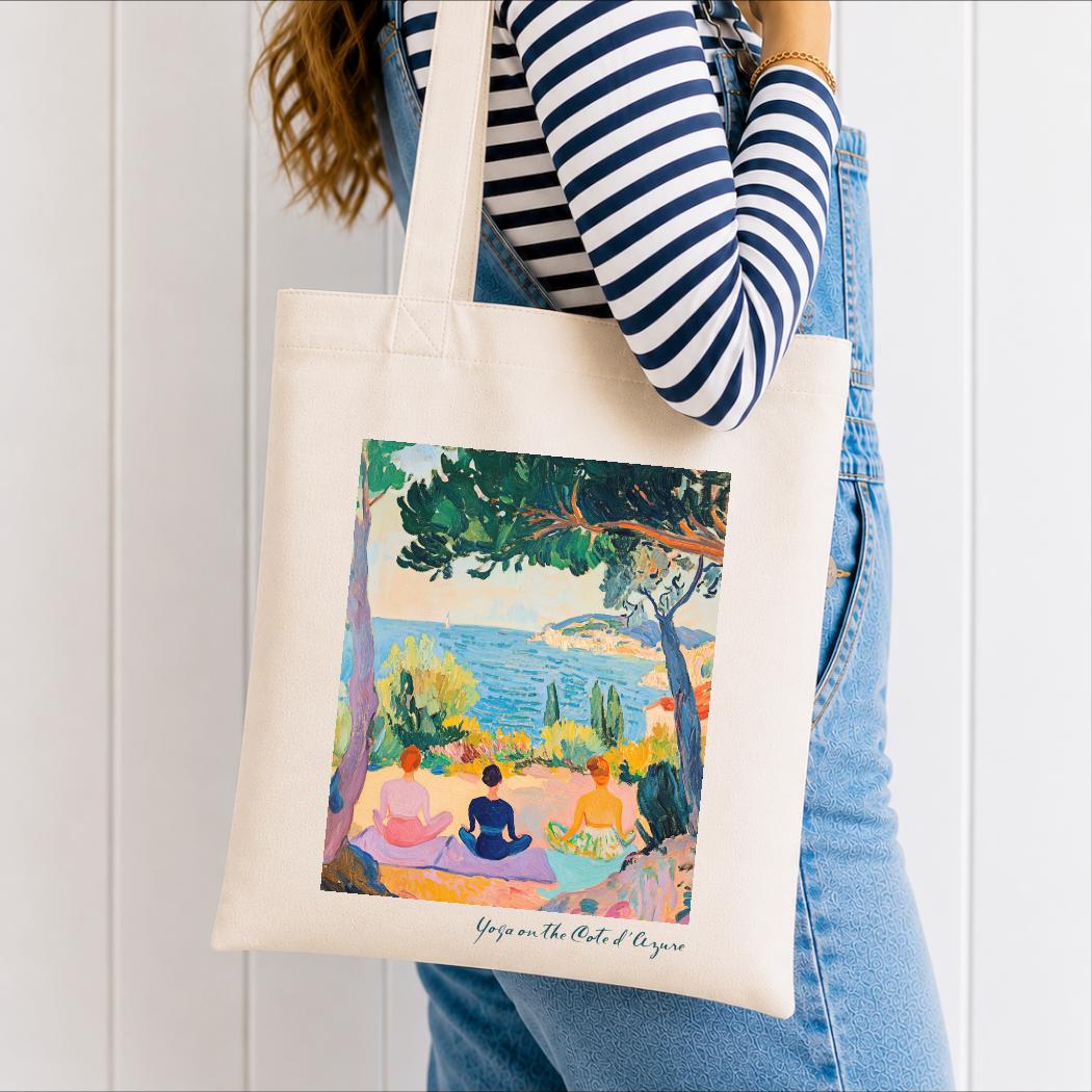 Matisse Inspired Yoga Tote Bag