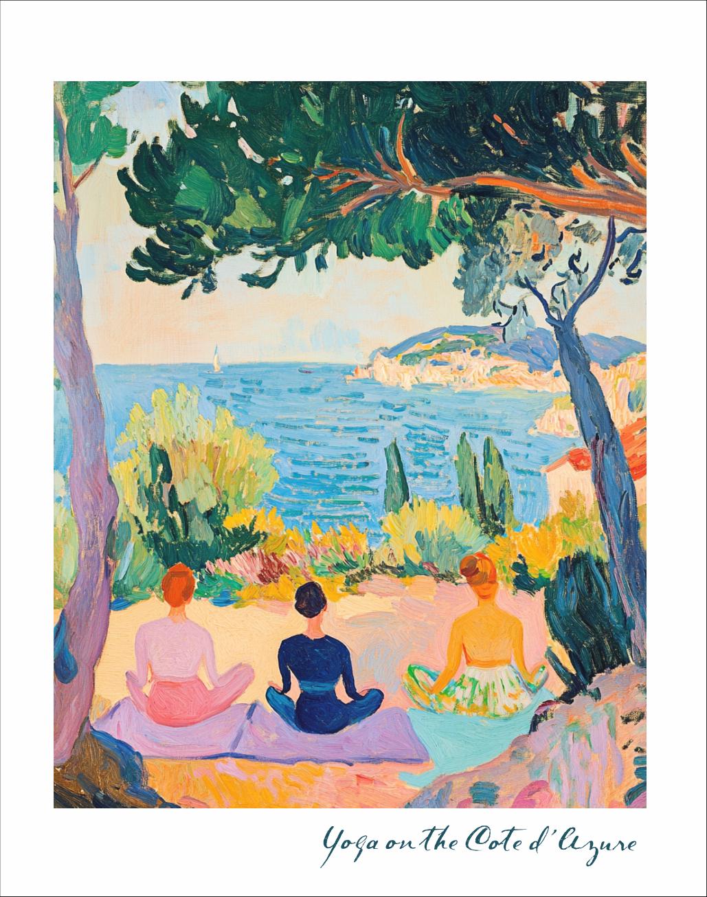 Matisse Inspired Yoga Tote Bag